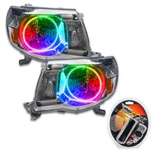 Load image into Gallery viewer, ORACLE Lighting Headlights Oracle 05-11 Toyota Tacoma SMD HL - ColorSHIFT SEE WARRANTY