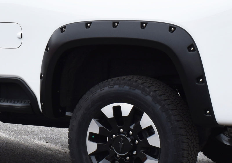 Bushwacker Fender Flares Bushwacker 20-24 Chevy Silverado 2500 HD Pocket Style Flares 2pc - Black