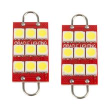 Load image into Gallery viewer, ORACLE Lighting Bulbs Oracle 44MM 6 LED 3 Chip - Loop Festoon Bulbs (Pair) - White SEE WARRANTY