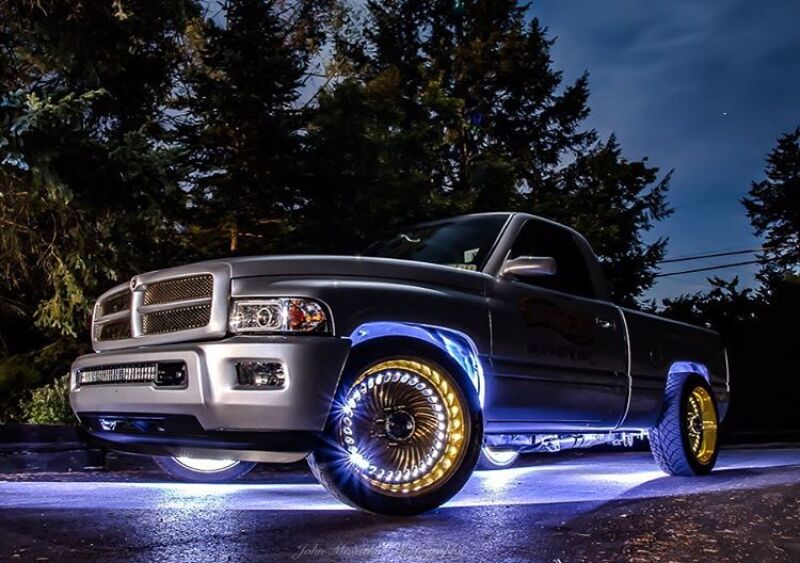 ORACLE Lighting Light Strip LED Oracle LED Illuminated Wheel Rings - ColorSHIFT - 15in. - ColorSHIFT No Remote SEE WARRANTY