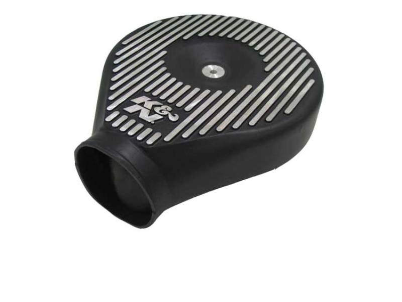 K&N Engineering Air Intake Components K&N Universal Plenum 11.89in L x 9in Dia x 4.75in H - Black