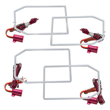 Load image into Gallery viewer, ORACLE Lighting Headlights Oracle Chevrolet Silverado 14-15 LED Halo Kit Non-Projector Style - White SEE WARRANTY