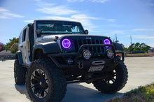 Load image into Gallery viewer, ORACLE Lighting Headlights Oracle 07-16 Jeep Wrangler JK SMD HL - ColorSHIFT w/ BC1 Controller SEE WARRANTY