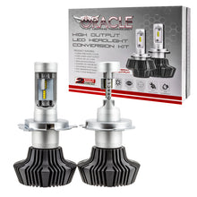 Load image into Gallery viewer, ORACLE Lighting Bulbs Oracle H4 4000 Lumen LED Headlight Bulbs (Pair) - 6000K SEE WARRANTY