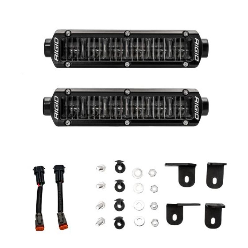 Rigid Industries Light Mounts Rigid Industries 2022+ Toyota Tundra 6in SR-Series White Fog Light Kit