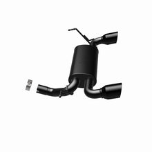 Load image into Gallery viewer, Magnaflow Axle Back MagnaFlow 07-17 Jeep Wrangler JK 3.8/3.6L Dual Split Rear Exit Black Axle-Back Exhaust