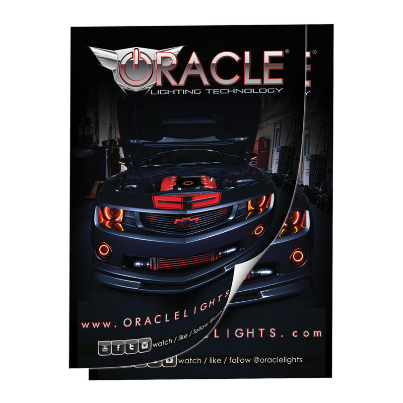 ORACLE Lighting Flashlights Oracle Camaro Poster in x 27in NO RETURNS