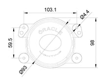 Load image into Gallery viewer, ORACLE Lighting Fog Lights Oracle Jeep Wrangler JK/JL/JT High Performance W LED Fog Lights - Blue SEE WARRANTY