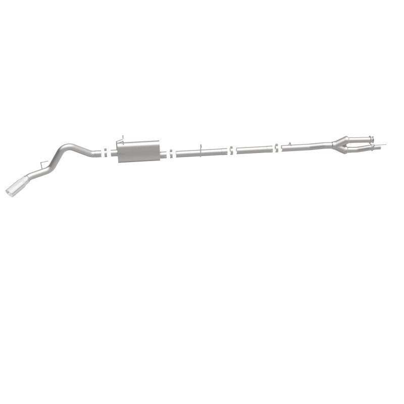 Magnaflow Catback MagnaFlow Sys C/B 11-15 Ford Super Duty F250 6.2L EC CC, SS 3.5in Single Rear Pass Side Ext 5in Tip