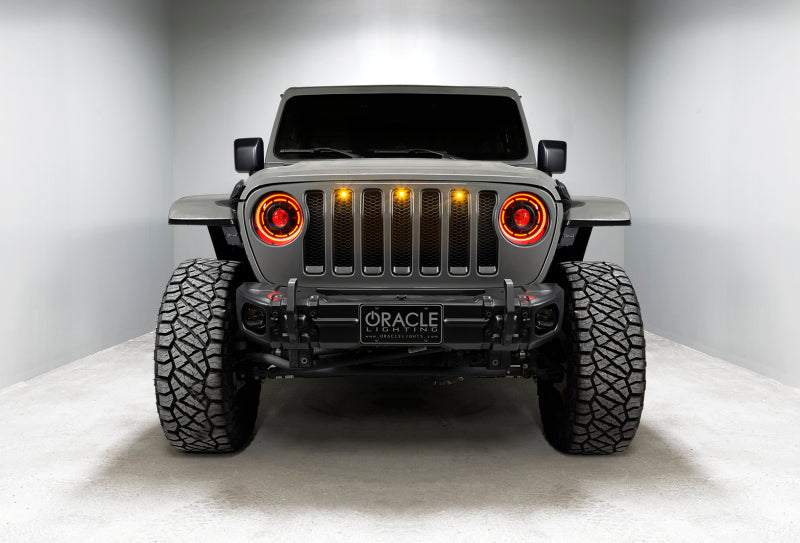 ORACLE Lighting Headlights Oracle Oculus Bi-LED Projector Headlights for Jeep JL/Gladiator JT - w/ Simple Cntrl SEE WARRANTY