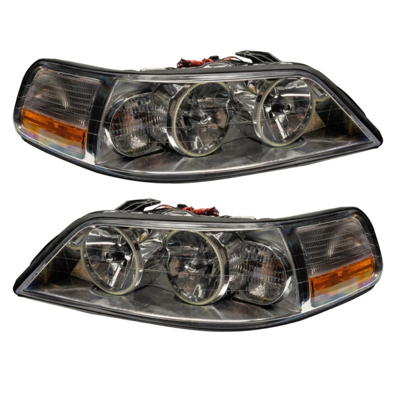 ORACLE Lighting Headlights Oracle 05-11 Lincoln Town Car SMD HL (Non-HID) - ColorSHIFT w/ BC1 Controller