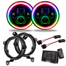 Load image into Gallery viewer, Oracle Jeep Wrangler JL/Gladiator JT 7in. High Powered LED Headlights (Pair) - 2