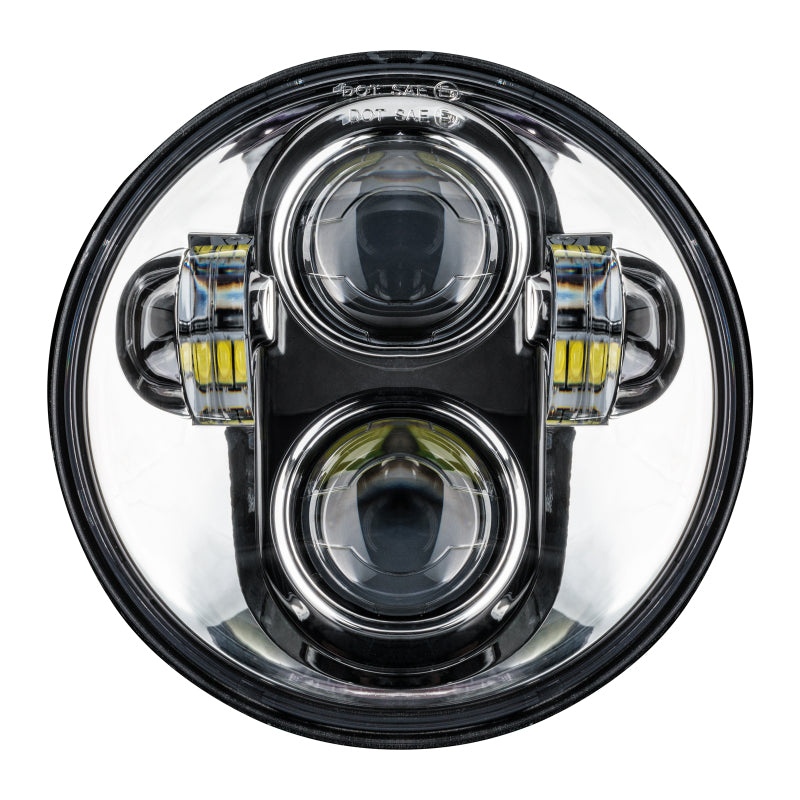 ORACLE Lighting Headlights Oracle 5.75in 40W Replacement LED Headlight - Chrome SEE WARRANTY