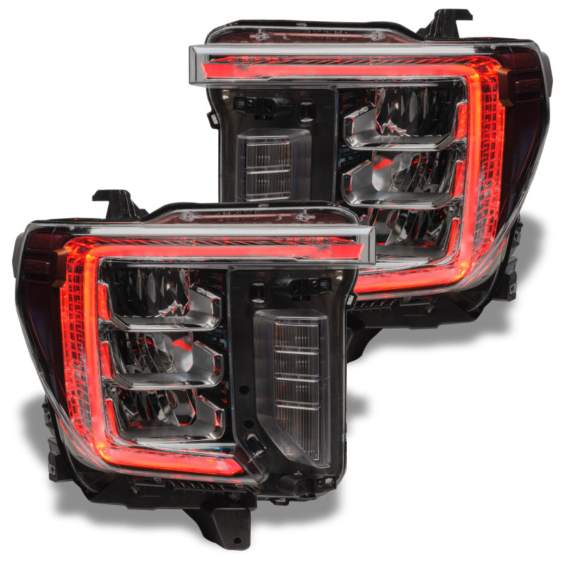 ORACLE Lighting Headlights Oracle 20-21 GMC Sierra 2500/3500 HD RGB+W Headlight DRL Upgrade Kit - ColorSHIFT SEE WARRANTY
