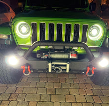 Load image into Gallery viewer, ORACLE Lighting Headlights Oracle Jeep JL/Gladiator JT Oculus Bi-LED Projector Headlights - Amber/White Switchback SEE WARRANTY