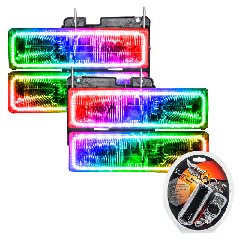ORACLE Lighting Headlights Oracle 88-02 Chevrolet C10 SMD HL - ColorSHIFT SEE WARRANTY