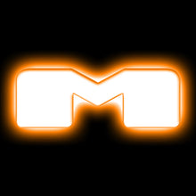 Load image into Gallery viewer, ORACLE Lighting Light Accessories and Wiring ORACLE Lighting Universal Illuminated LED Letter Badges - Matte Wht Surface Finish - M SEE WARRANTY