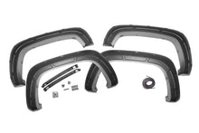 Load image into Gallery viewer, Rough Country Fender Flares Defender Pocket Fender Flares Summit White Chevy Silverado 2500 HD/3500 HD (20-23) Rough Country - A-C12011-GAZ