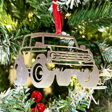 Load image into Gallery viewer, Bronco Christmas Tree Ornament Rock Slide Engineering