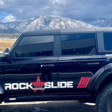Load image into Gallery viewer, 2021-2023 Ford Bronco Roof Trim Pieces Front Door Rock Slide Engineering