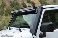 Load image into Gallery viewer, Jeep JK 50 Inch LED A-Pillar Brackets for 07-18 Wrangler JK Rock Slide Engineering