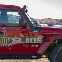 Load image into Gallery viewer, Wrangler/Gladiator Lower Cowl LED Light Pod Brackets and Upper Bar Brackets Rock Slide Engineering