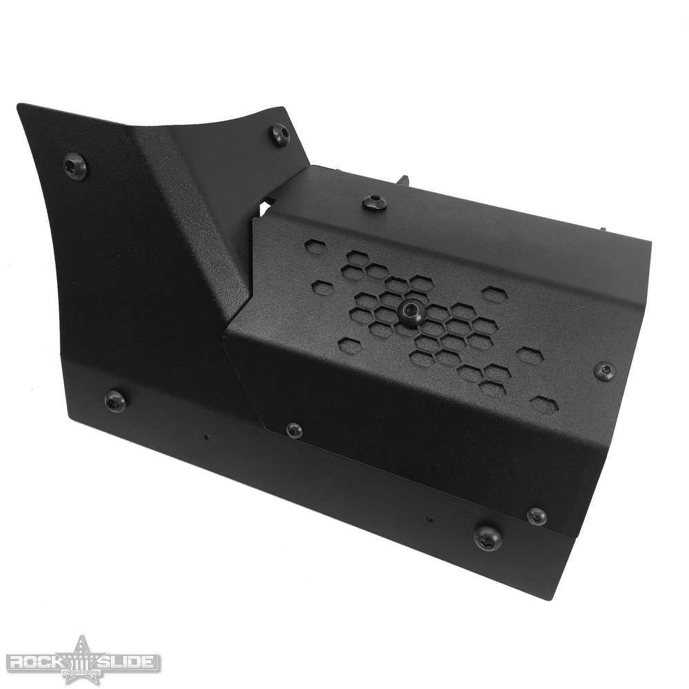 JL / JT Lower Larger Cowl LED Light Pod Brackets and Upper Bar Brackets Rock Slide Engineering