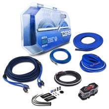 Load image into Gallery viewer, 0-GA Amplifier Installation Wiring Kit - Blue