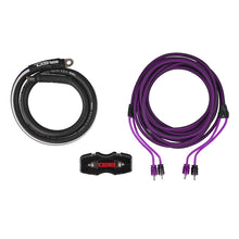 Load image into Gallery viewer, 0-GA Amplifier Installation Wiring Kit - Purple
