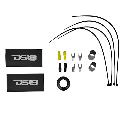0-GA Amplifier Installation Wiring Kit - Yellow