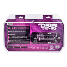Load image into Gallery viewer, 4-GA Amplifier Installation Wiring Kit - Purple