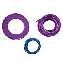 Load image into Gallery viewer, 8-GA Amplifier Installation Wiring Kit - Purple