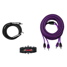Load image into Gallery viewer, 8-GA Amplifier Installation Wiring Kit - Purple