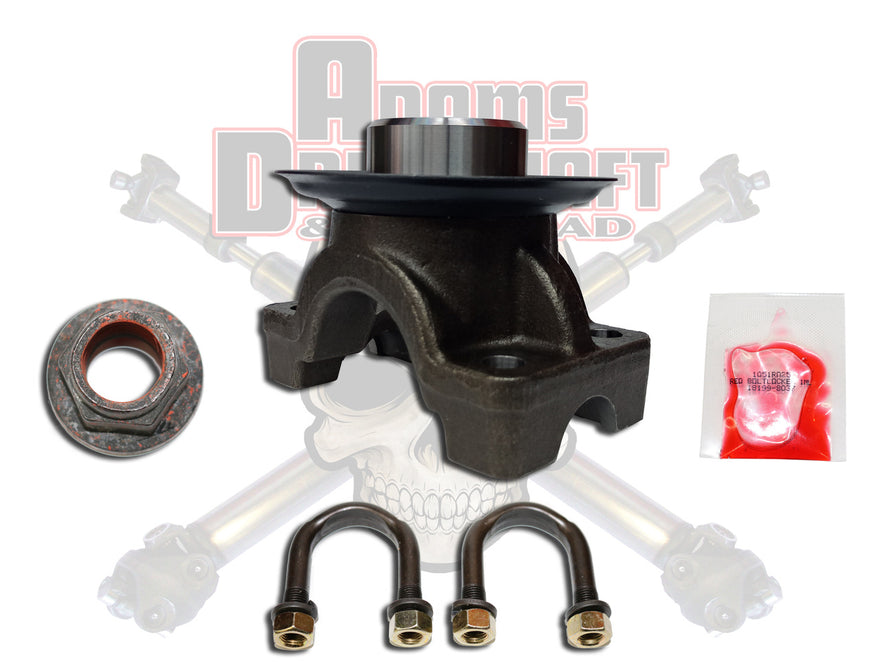 Adams Forged 1350 Series Rear Ford 8.8 High Angle Pinion Yoke 28 to 30 Degrees Adams Driveshaft