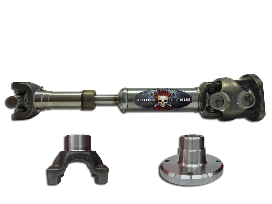 JK Rear 1350 CV Greaseable Driveshaft 2 Door Adams Driveshaft