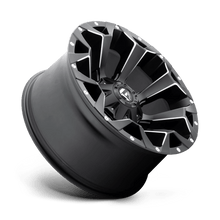 Load image into Gallery viewer, Fuel Off-Road Wheel D546 17X9 8X6.5 MT-BLK-MIL -12MM - D54617908245