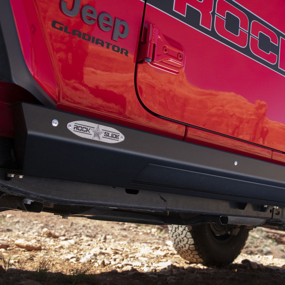 JT 4 Door Step Slider Skid Plate Rock Slide Engineering