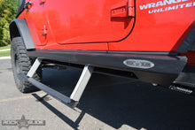 Load image into Gallery viewer, Step Slider Skid Plate Kit for 2007-18 Jeep JK 4 Door Rock Slide Engineering