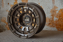 Load image into Gallery viewer, Overland Sector Badlander Forged 17x9 +0 6x135/6x139.7mm 106.1mm All Satin Mocha Bronze