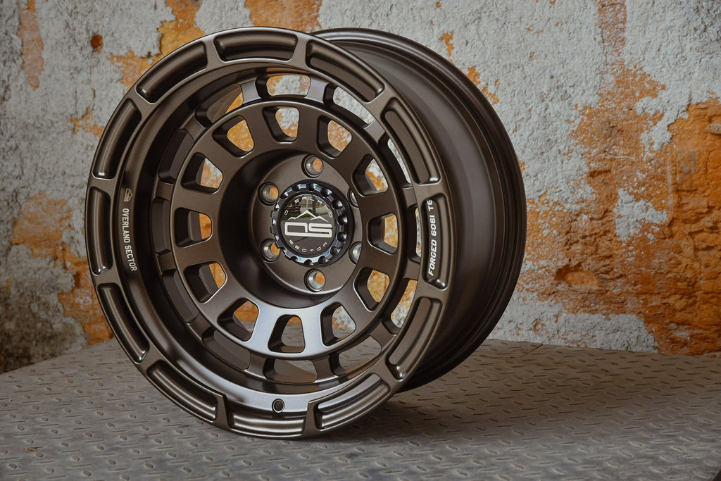 Overland Sector Badlander Forged 17x9 -18 5x127mm 71.5mm All Satin Mocha Bronze