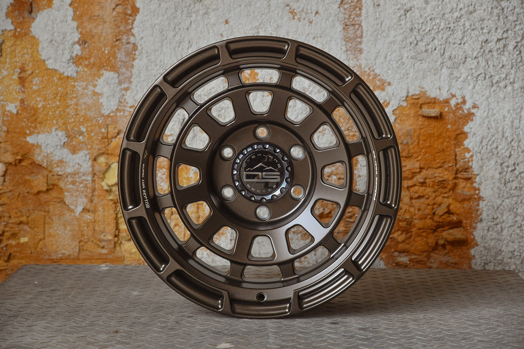 Overland Sector Badlander Forged 17x9 +0 6x135/6x139.7mm 106.1mm All Satin Mocha Bronze