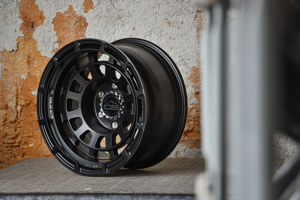 Overland Sector Badlander Forged 17x9 -18 5x127mm 71.5mm All Satin Black