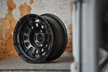 Load image into Gallery viewer, Overland Sector Badlander Forged 17x9 -35 6x139.7mm 106.1mm All Satin Black
