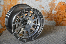 Load image into Gallery viewer, Overland Sector Badlander Forged 17x9 +0 5x139.7mm 108mm Gloss Gun Metal Machined Face