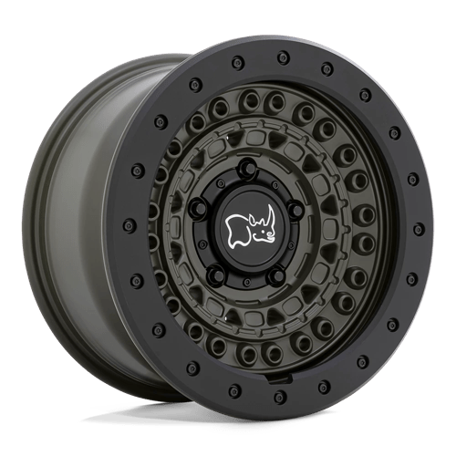 Black Rhino Wheels Wheel BRBCD 17X8.5 5X5.0 OD-GRN BLK-RKGRD -18MM - 1785BCD-85127N71