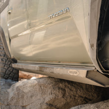 Load image into Gallery viewer, Tacoma Rock Sliders For 05-23 Toyota Tacoma Standard Bed Black Powdercoat Steel Rock Slide Engineering