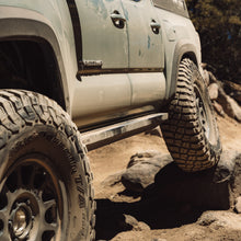 Load image into Gallery viewer, Tacoma Rock Sliders For 05-23 Toyota Tacoma Standard Bed Black Powdercoat Steel Rock Slide Engineering