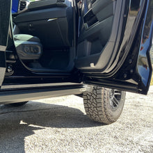 Load image into Gallery viewer, Tundra Rock Sliders For 22-24 Toyota Tundra Black Powdercoat Steel Rock Slide Engineering
