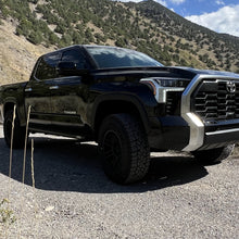 Load image into Gallery viewer, Tundra Rock Sliders For 22-24 Toyota Tundra Black Powdercoat Steel Rock Slide Engineering