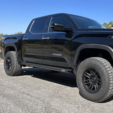 Load image into Gallery viewer, Tundra Rock Sliders For 22-24 Toyota Tundra Black Powdercoat Steel Rock Slide Engineering